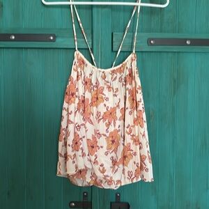 Free People Floral Tank Top